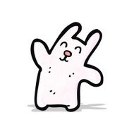 Funny cartoon rabbit N6