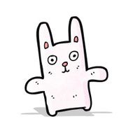 Funny cartoon rabbit N7