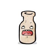 bottle cartoon character