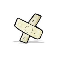 cartoon sticking plaster