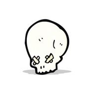 spooky skull symbol N3