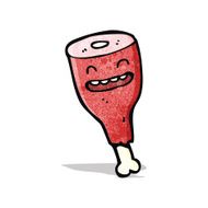 cartoon leg of ham
