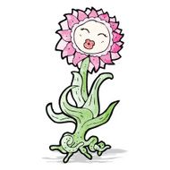 flower cartoon character N5