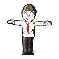 cartoon dirty businessman N2