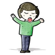 cartoon talking man N5