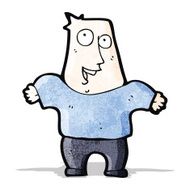 cartoon man with no worries N2