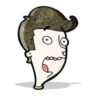 cartoon shocked man N15