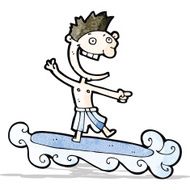 Cartoon Surfer N3
