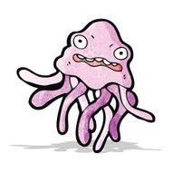 Cartoon Jellyfish N14