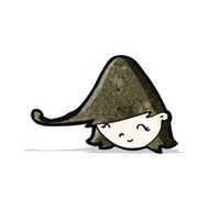 cartoon happy girl N5