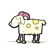 Cartoon Goat N12