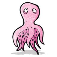 Cartoon Octopus N27