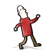 cartoon bald man N2