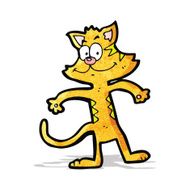 cartoon smiling cat