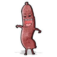 cartoon dancing sausage