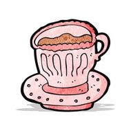 cartoon tea cup N5