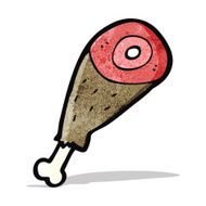 meat cartoon