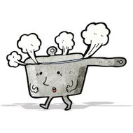cartoon hot saucepan N2