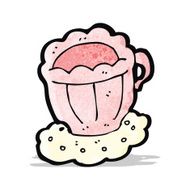 cartoon tea cup N6