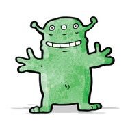 Cartoon Alien N37