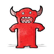 cartoon little devil N11