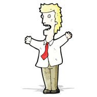 cartoon stressed man N5