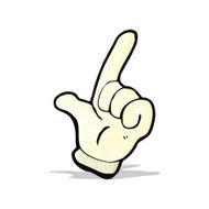 counting hand symbol