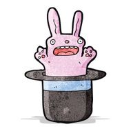 cartoon rabbit in hat trick N2