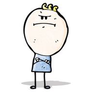 cartoon annoyed man N3