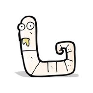 Cartoon Worm N28