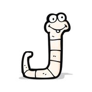 Cartoon Worm N29