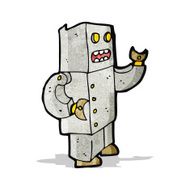 Cartoon Robot N34