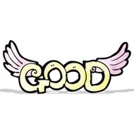 cartoon good sign