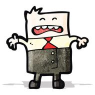 cartoon stressed boss