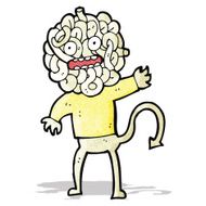 cartoon gross spaghetti monster