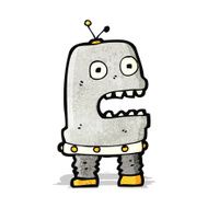 Cartoon Robot N36