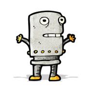 Cartoon Robot N37