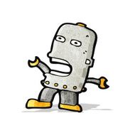 Cartoon Robot N39