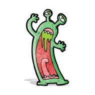 Cartoon monster N18