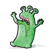 Cartoon monster N19