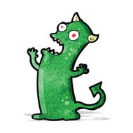Cartoon monster N21