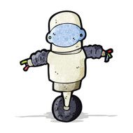 Cartoon Robot N43