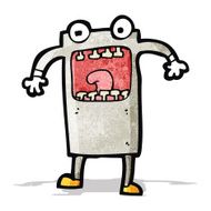 Cartoon Robot N44