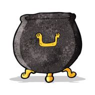 cartoon spooky cauldron N3