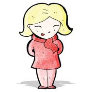 cartoon blond woman N5