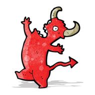 cartoon little devil N12