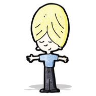 cartoon blond boy N4