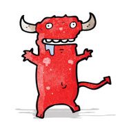 cartoon little devil N14