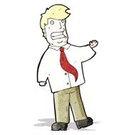 cartoon salesman N7