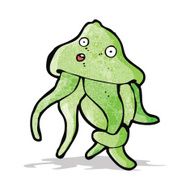 Cartoon Squid N15